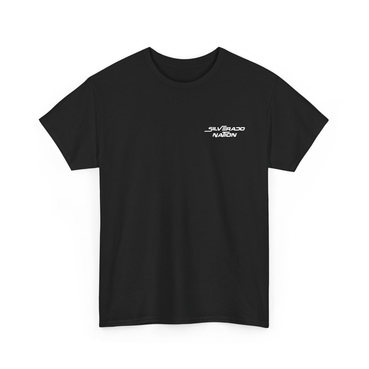 Silverado Nation T‑Shirt — Obs Red Chevy Silverado Truck Tee